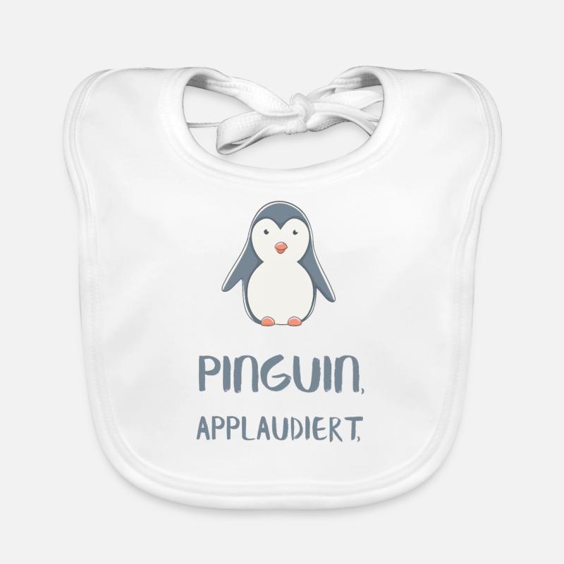 Pinguin Baby Bio-Lätzchen