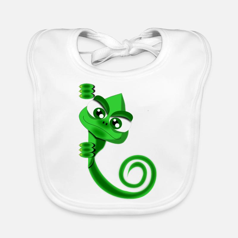 Chamäleon Baby Bio-Lätzchen