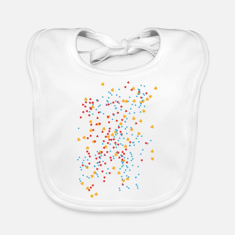 Konfetti Baby Bio-Lätzchen