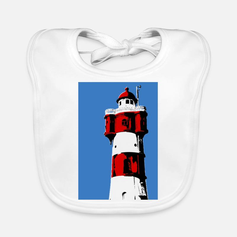Phare Roter Sand2 Bavoir bio Bébé