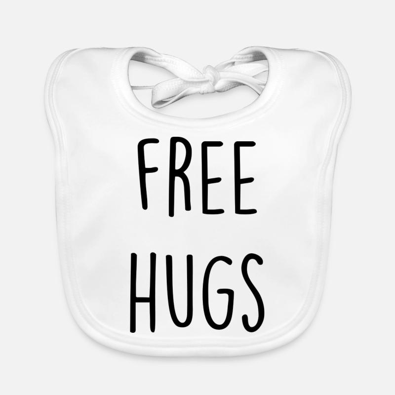 Free hugs Baby Bio-Lätzchen