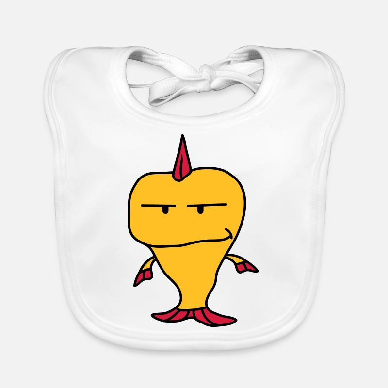 Punk Fish Bavoir bio Bébé