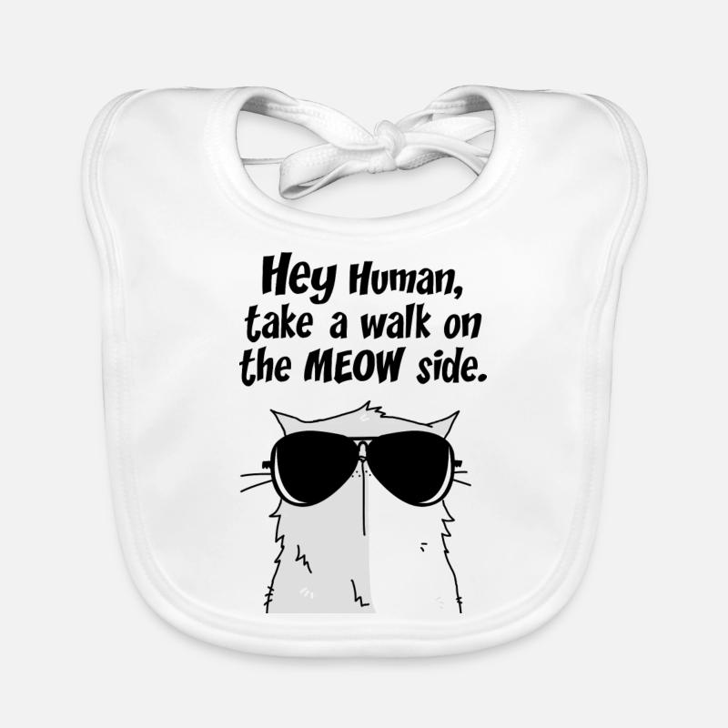meow reed Bavoir bio Bébé