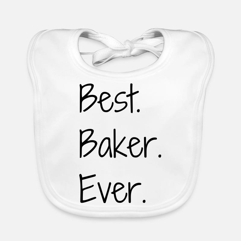 Baker Bakery Boulanger Bäcker Bäckerei Boulangerie Organic Baby Bibs
