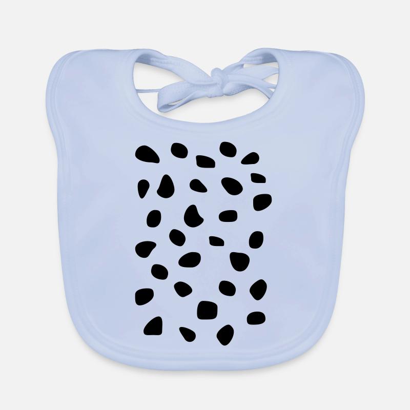 Cooles Fleckig Scheckig Dalmatiner Hund Muster Baby Bio-Lätzchen