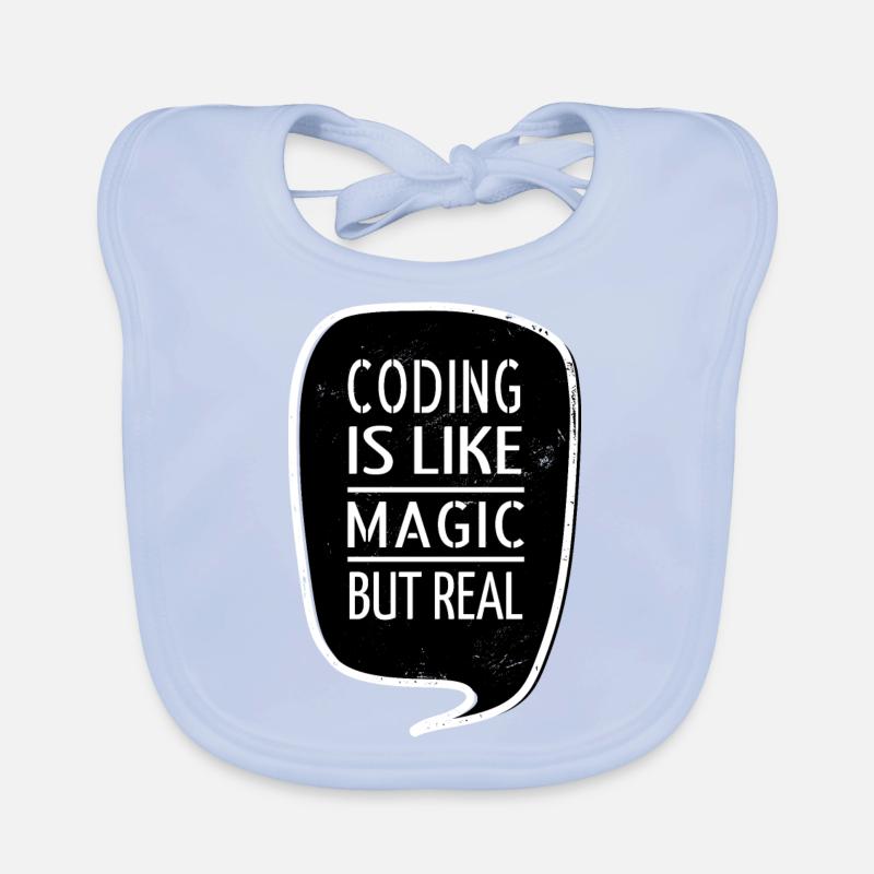 funny quote c plus plus statement fathersday Baby Bio-Lätzchen