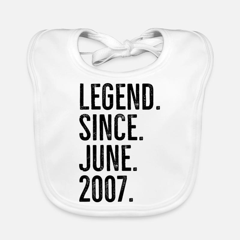 Legend Since June 2007 Organic Baby Bibs