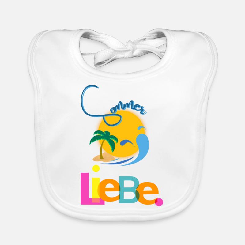 Sommer Liebe Baby Bio-Lätzchen
