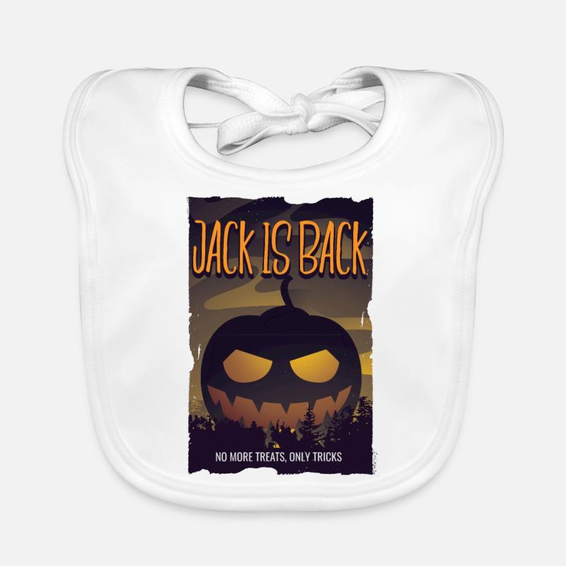 Fröhliches Halloween Baby Bio-Lätzchen