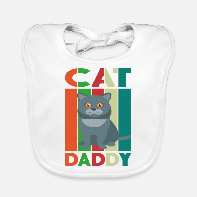 Chat papa Bavoir bio Bébé