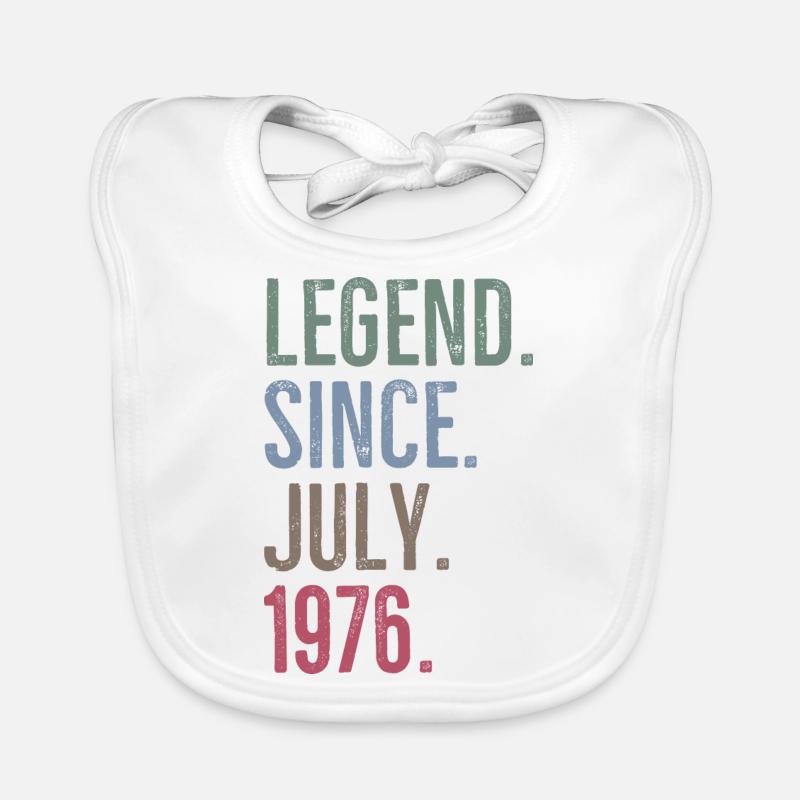 Legend Since July 1976 Organic Baby Bibs