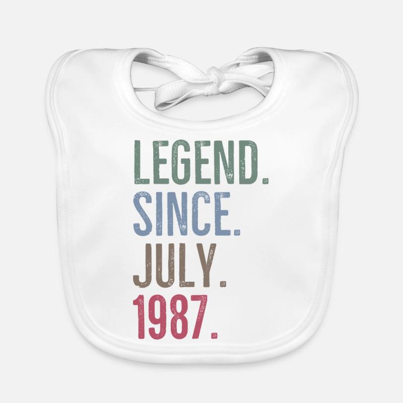 Legend Since July 1987 Organic Baby Bibs