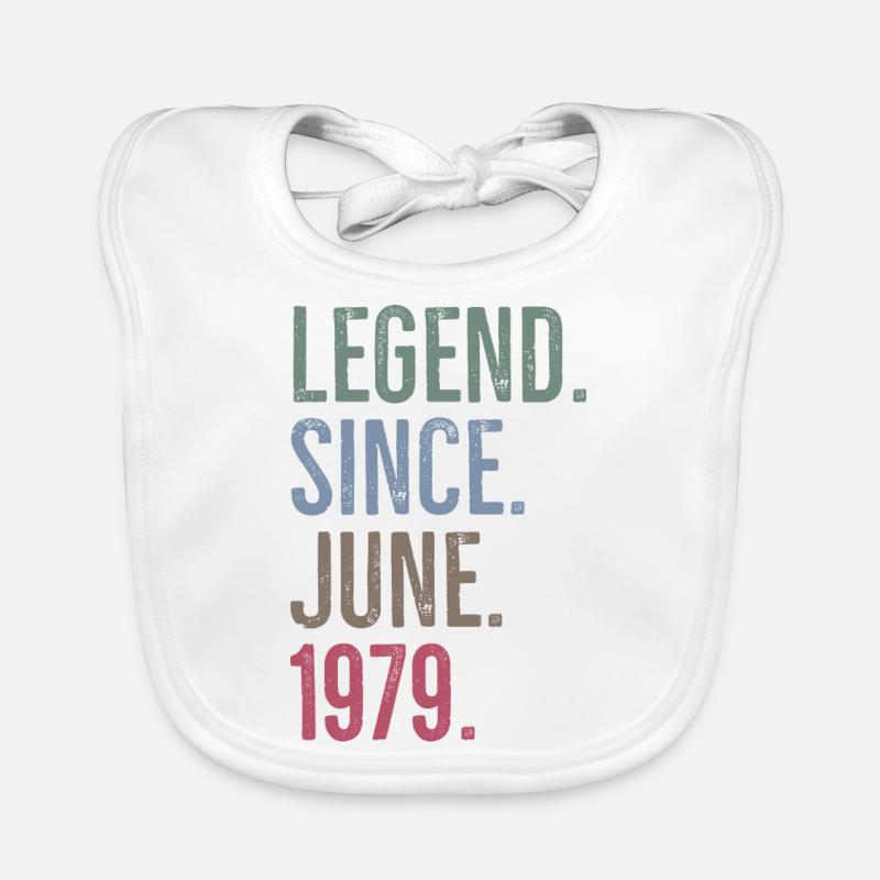 Legend Since June 1979 Organic Baby Bibs