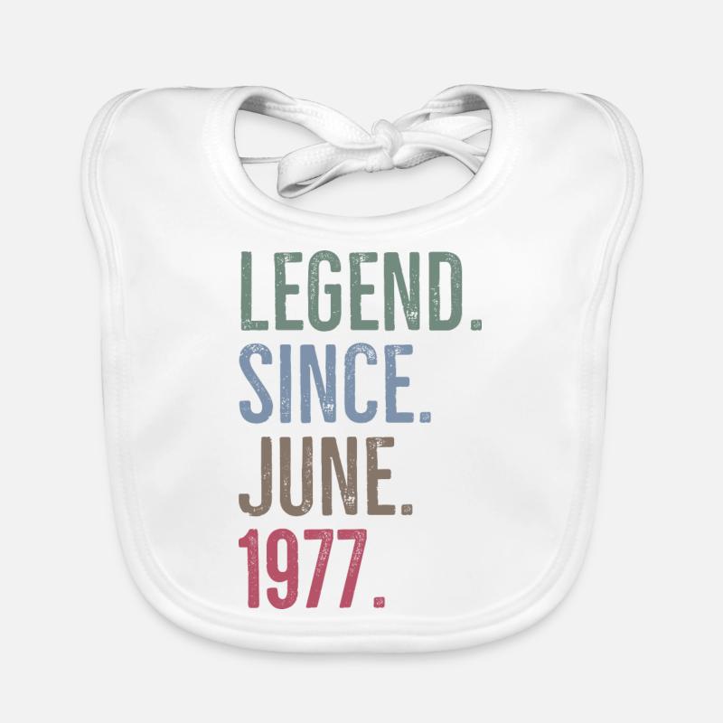 Legende seit Juni 1977 Baby Bio-Lätzchen