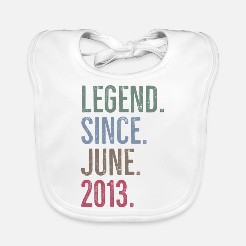 Legend Since June 2013 Organic Baby Bibs