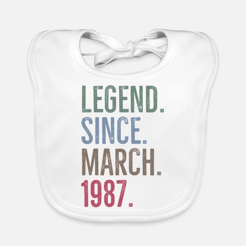 Legende seit März 1987 Baby Bio-Lätzchen