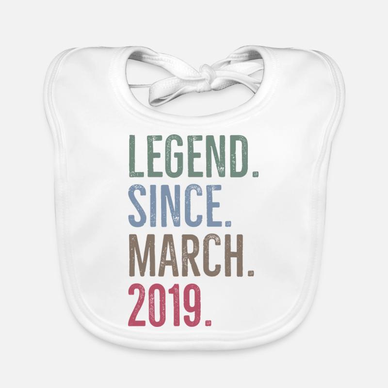 Legend Since March 2019 Organic Baby Bibs