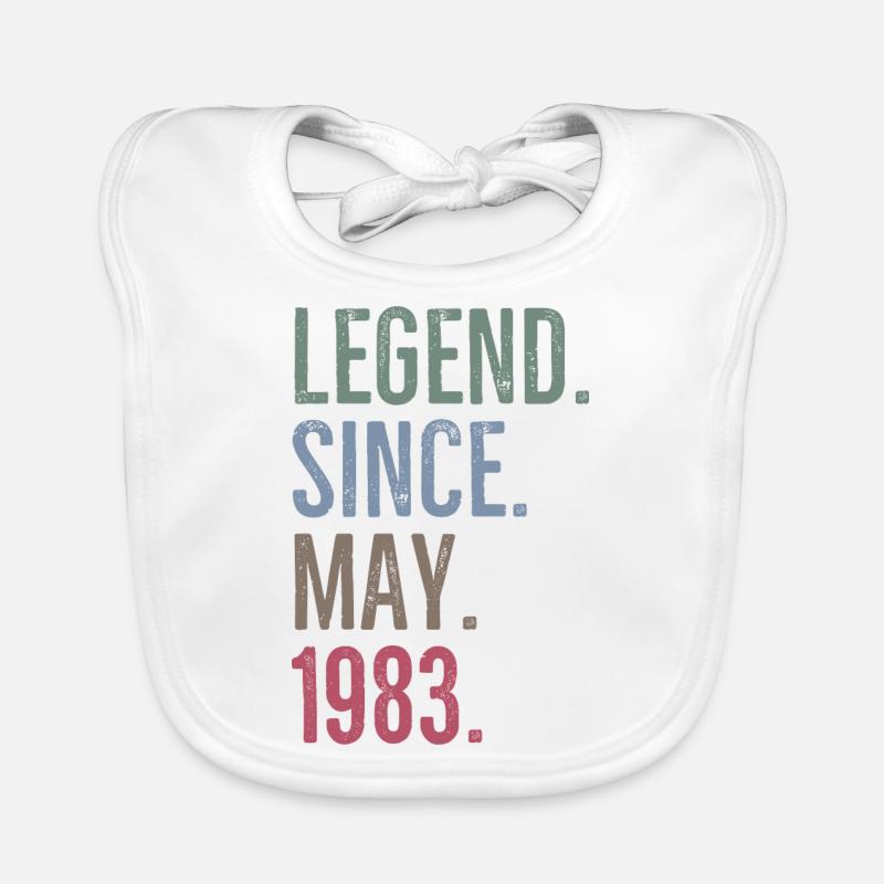 Legend Since May 1983 Organic Baby Bibs