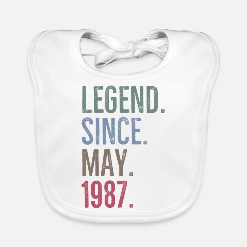 Legend Since May 1987 Organic Baby Bibs
