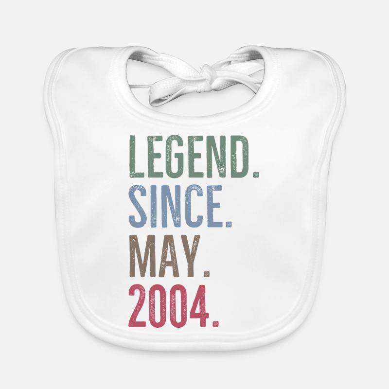 Legend Since May 2004 Organic Baby Bibs