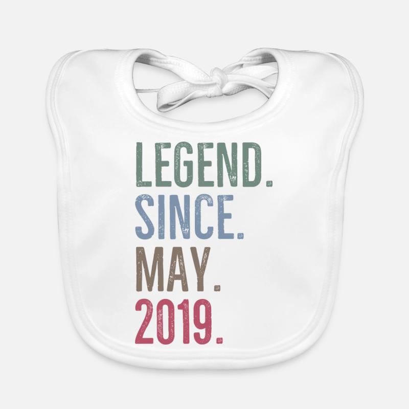Legend Since May 2019 Organic Baby Bibs