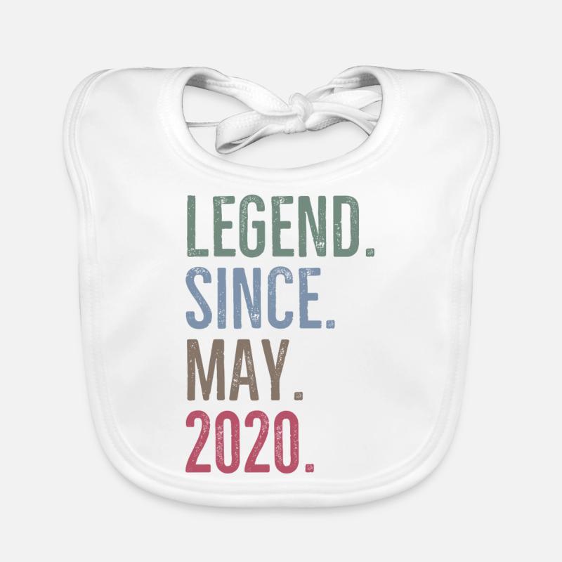 Legend Since May 2020 Organic Baby Bibs