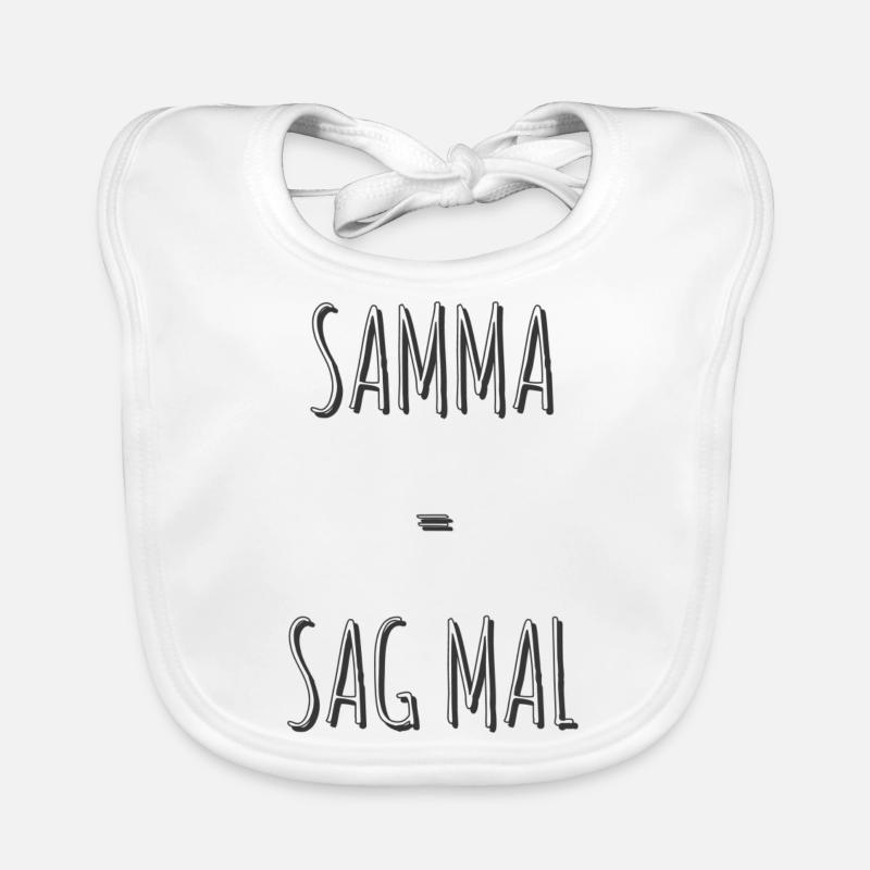 Samma = Sag mal Baby Bio-Lätzchen