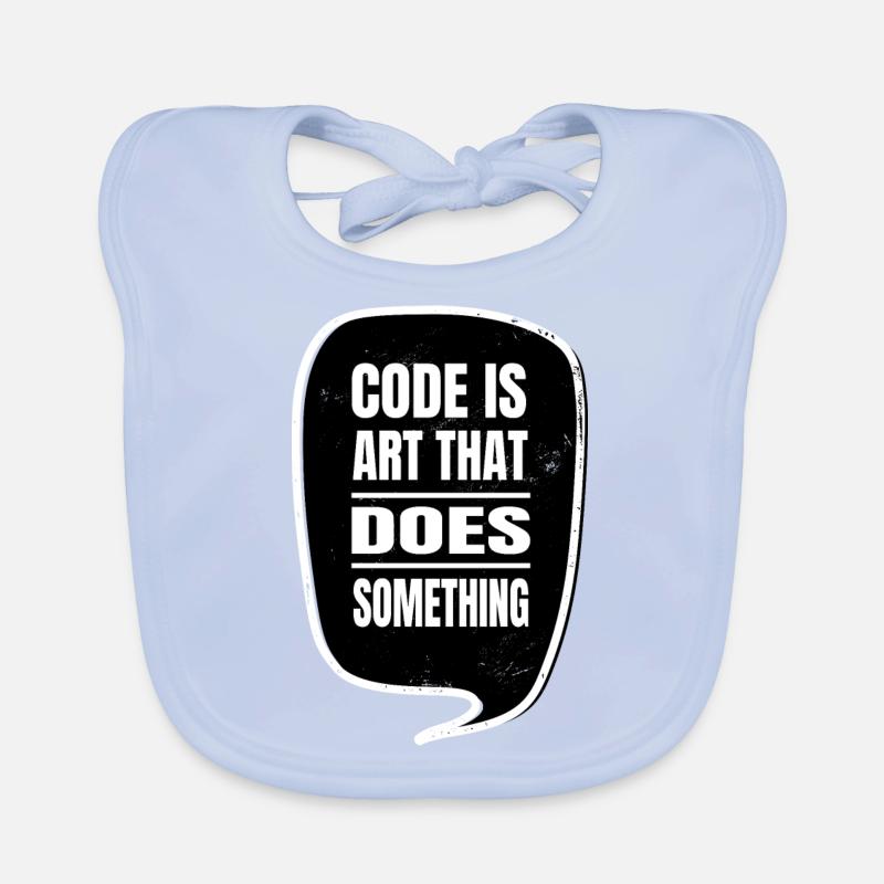 informatics c sharp programming fun jokes gift Organic Baby Bibs