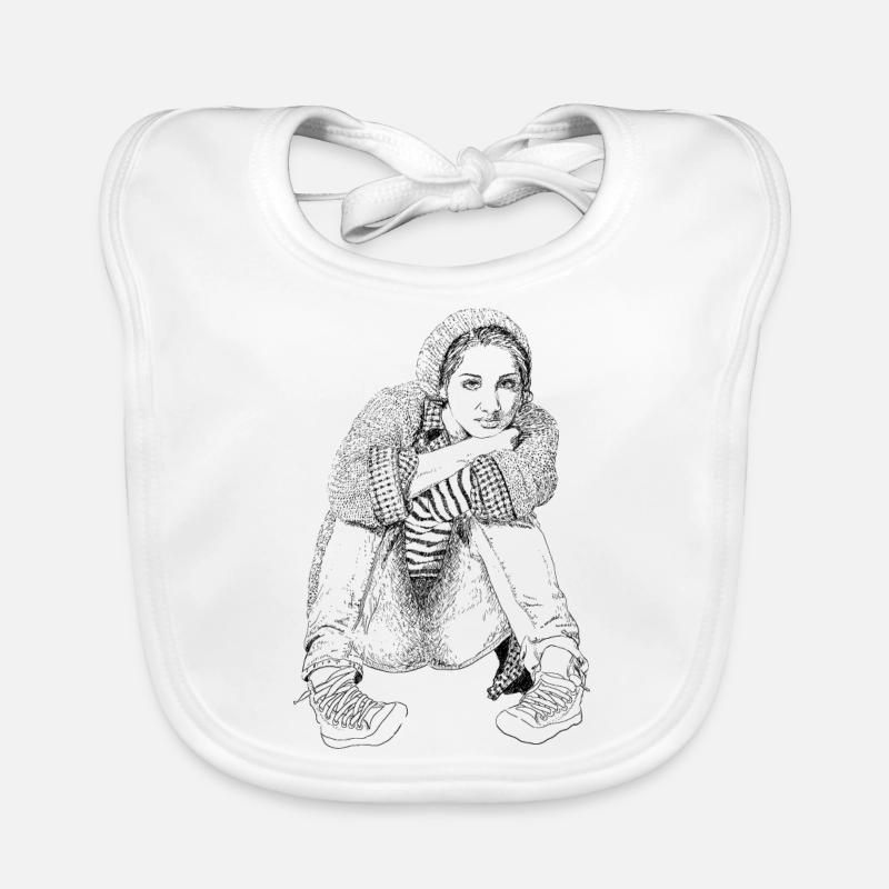 Frauenpower Baby Bio-Lätzchen
