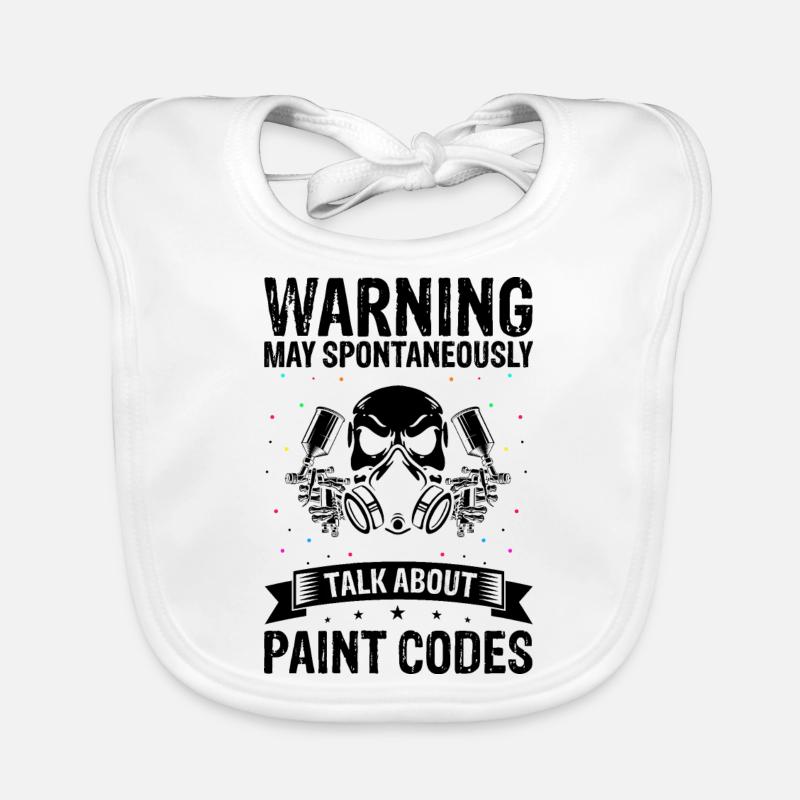 Car Painter Offer for Body Technicians Organic Baby Bibs