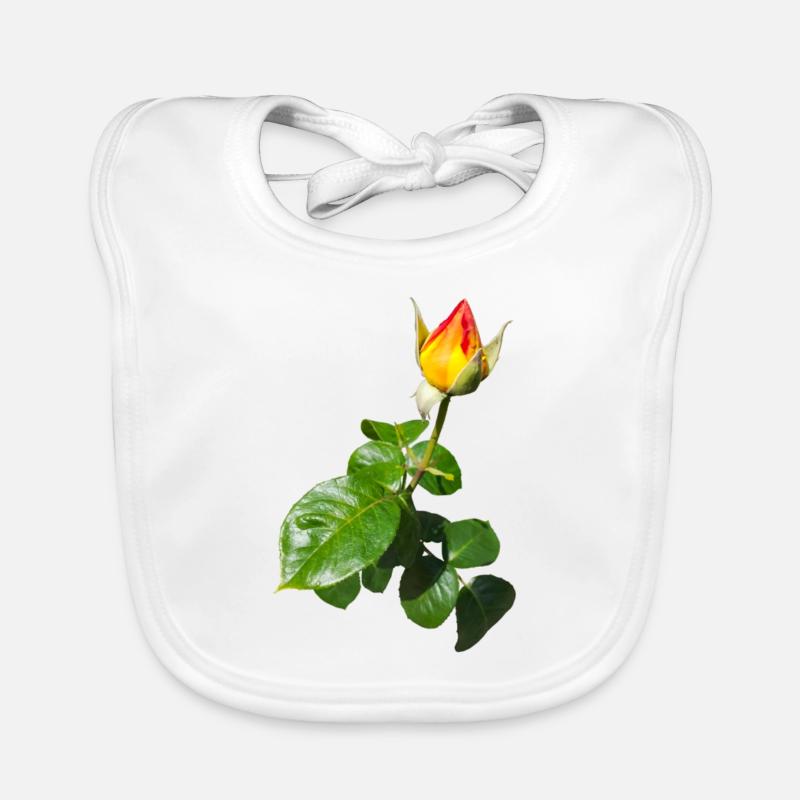 ROSEBUD Organic Baby Bibs