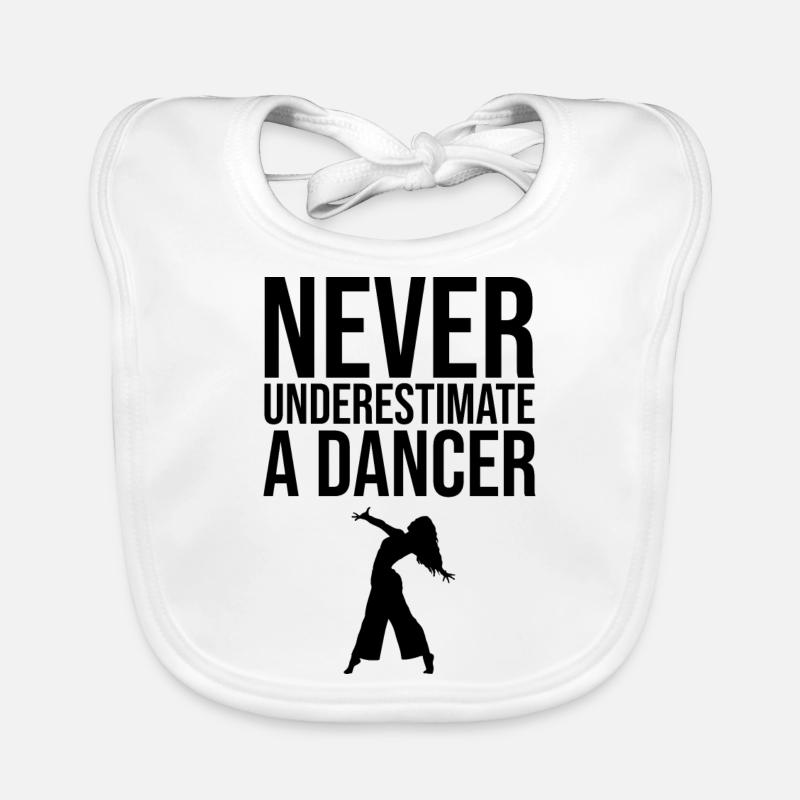 Dancing Dance Music Baby Bio-Lätzchen