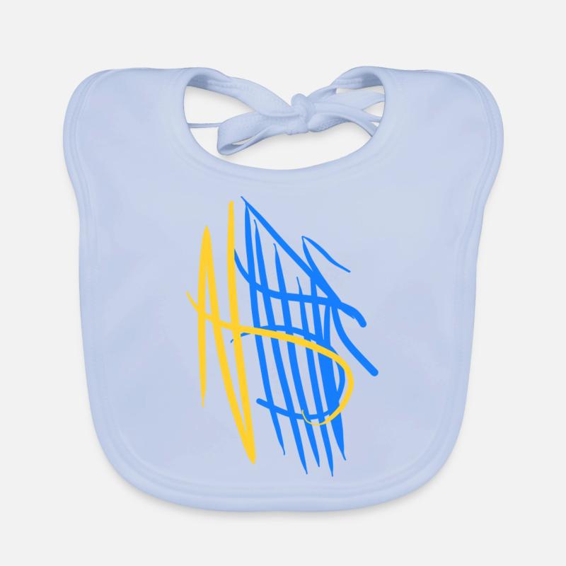 Créativité ukrainienne Bavoir bio Bébé