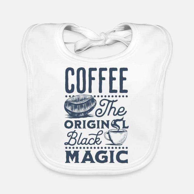 Café La Merveille Noire Bavoir bio Bébé