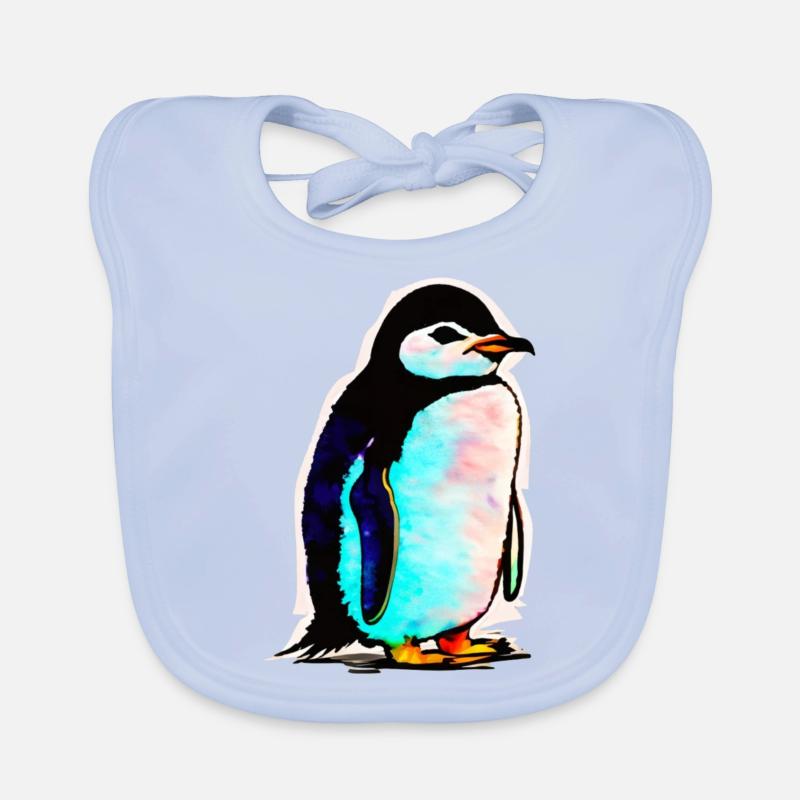 Pinguin Baby Bio-Lätzchen