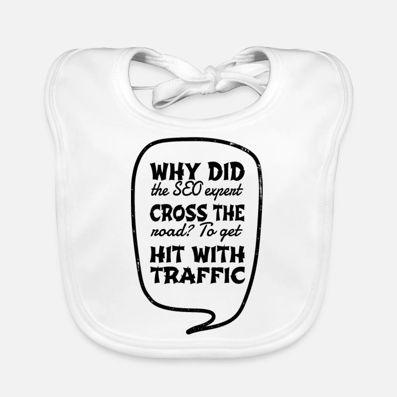 Ordinateur informatique développeur fullstack Bavoir bio Bébé