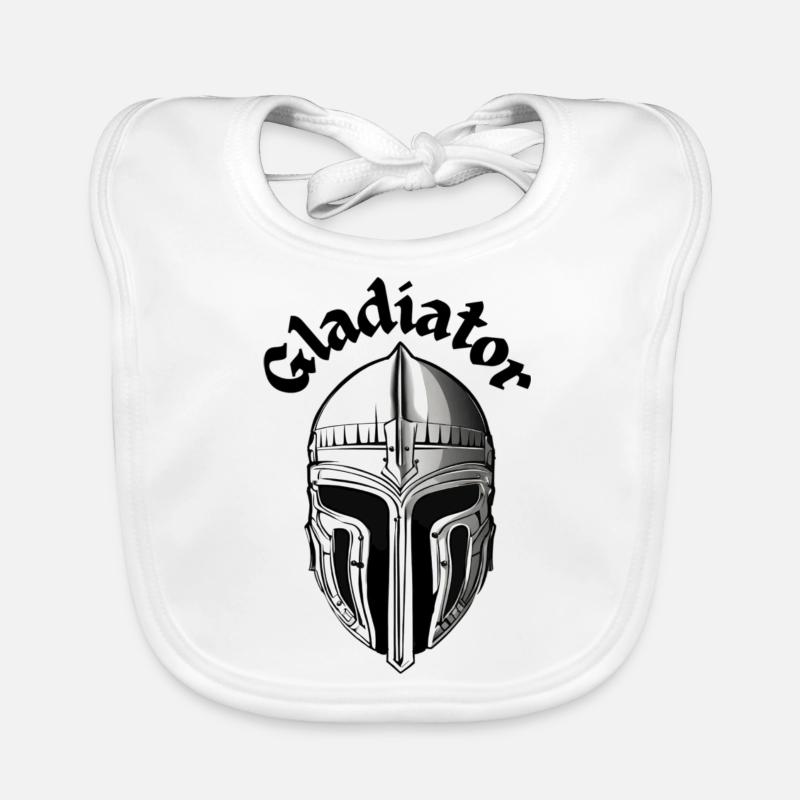 Gladiator Baby Bio-Lätzchen