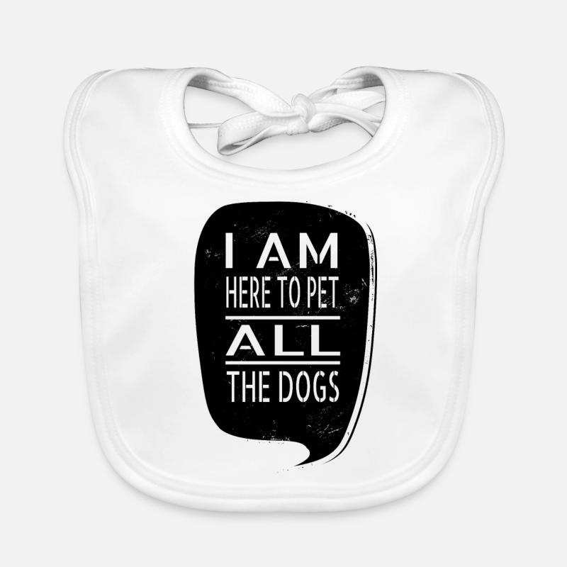 Geek Beagle père heureux idée de présent Bavoir bio Bébé