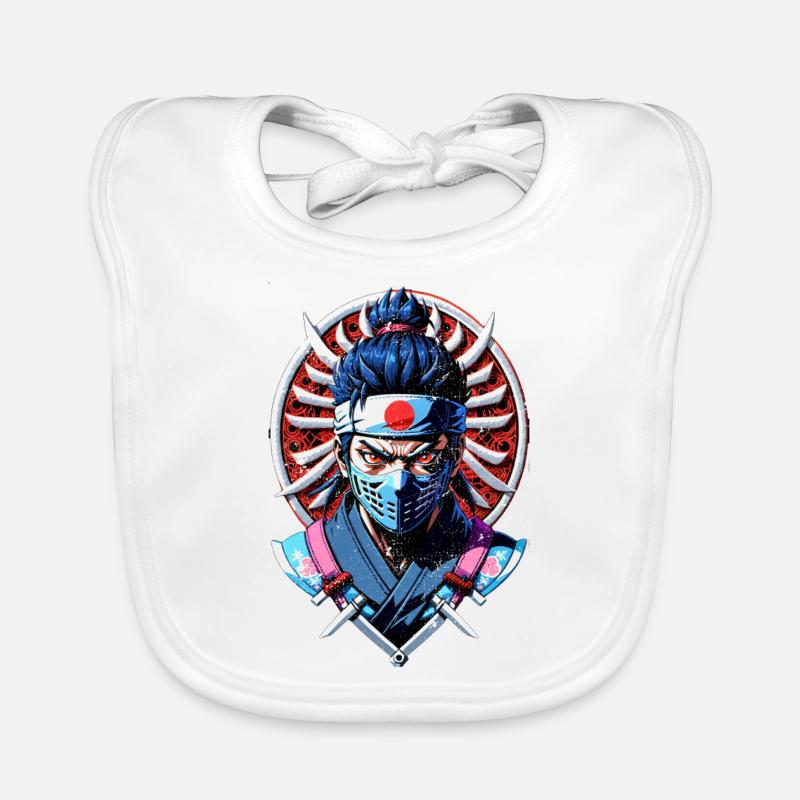 Samurai Warrior - Japan Organic Baby Bibs