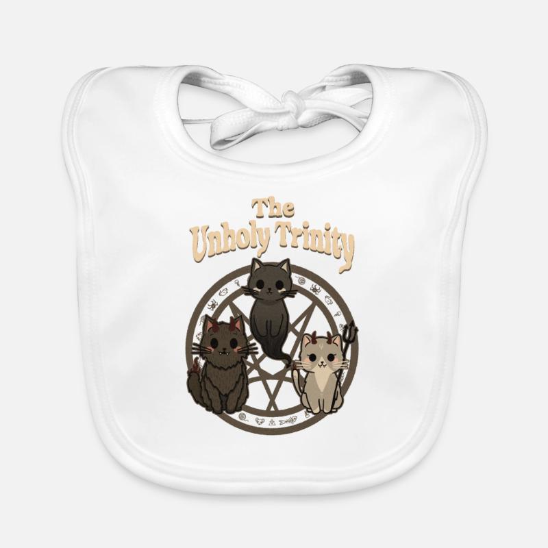 The Unholy Trinity Organic Baby Bibs