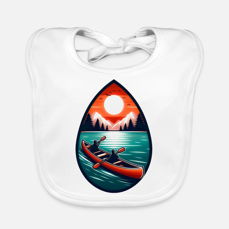 Kayaking Canoë Bavoir bio Bébé