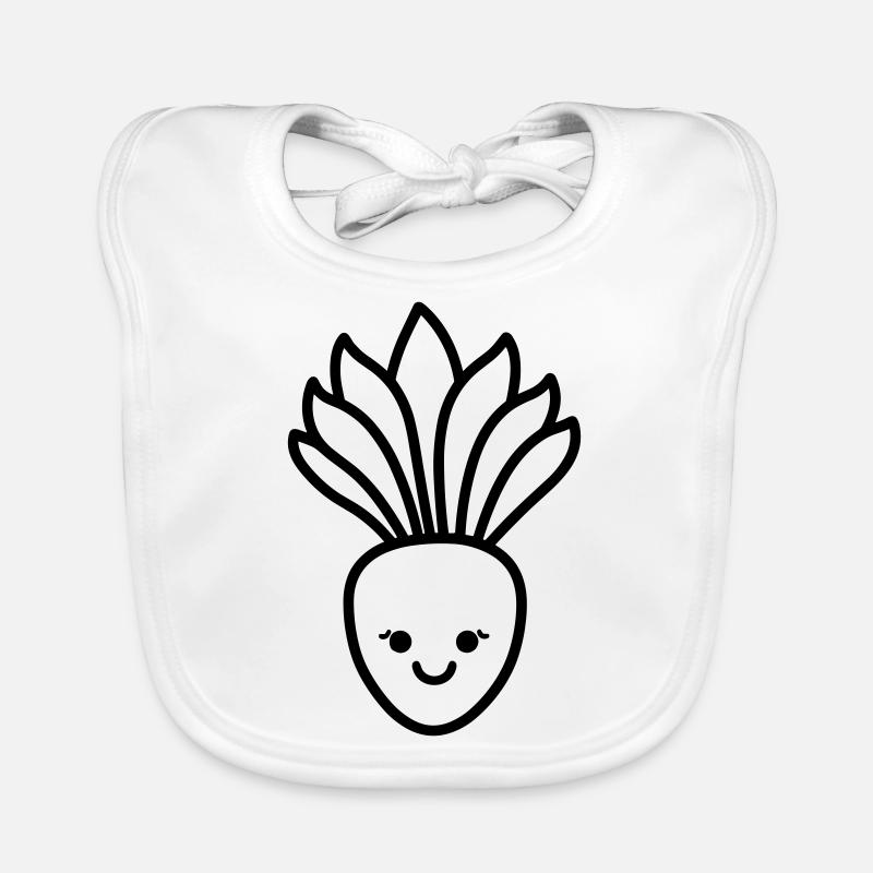 carrot Organic Baby Bibs