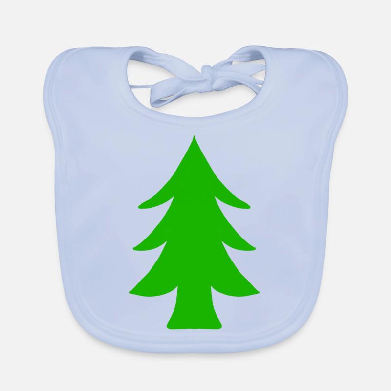 Fir tree Organic Baby Bibs