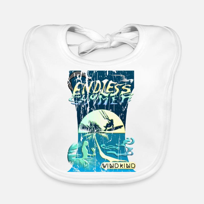 Planche de kitesurf Bavoir bio Bébé