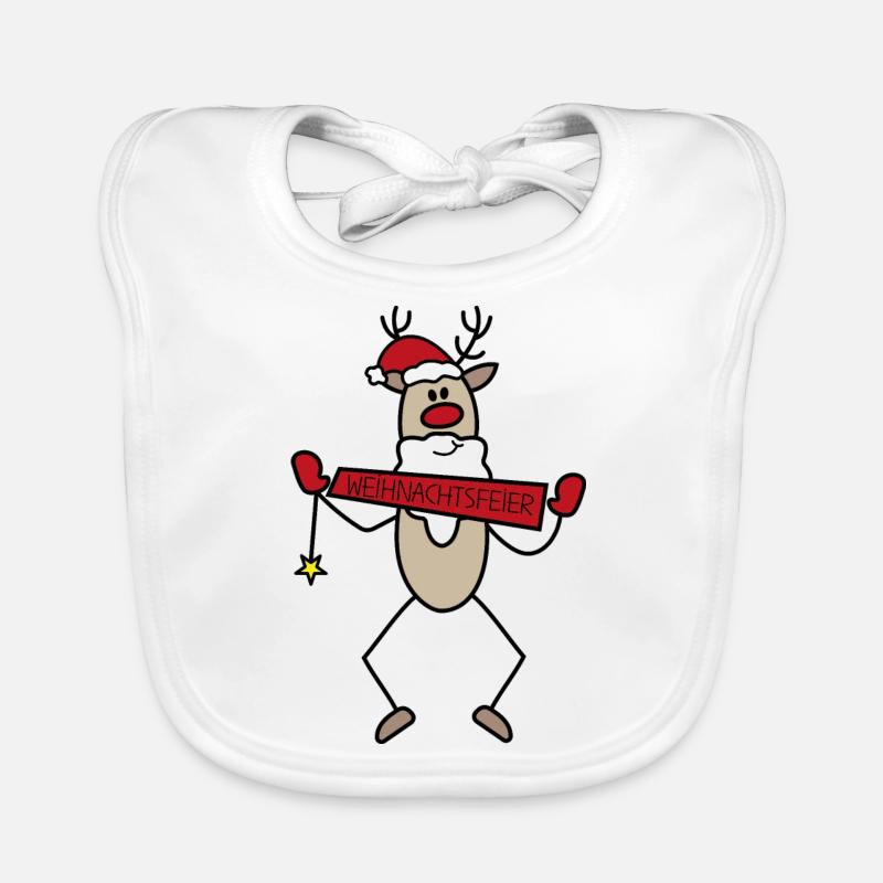 Christmas Organic Baby Bibs