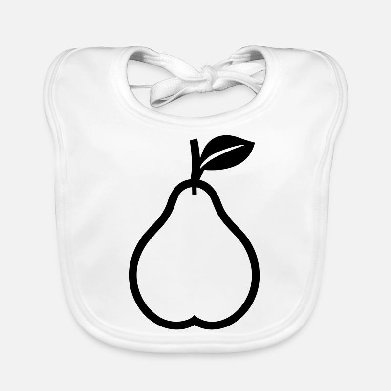 Birne Baby Bio-Lätzchen