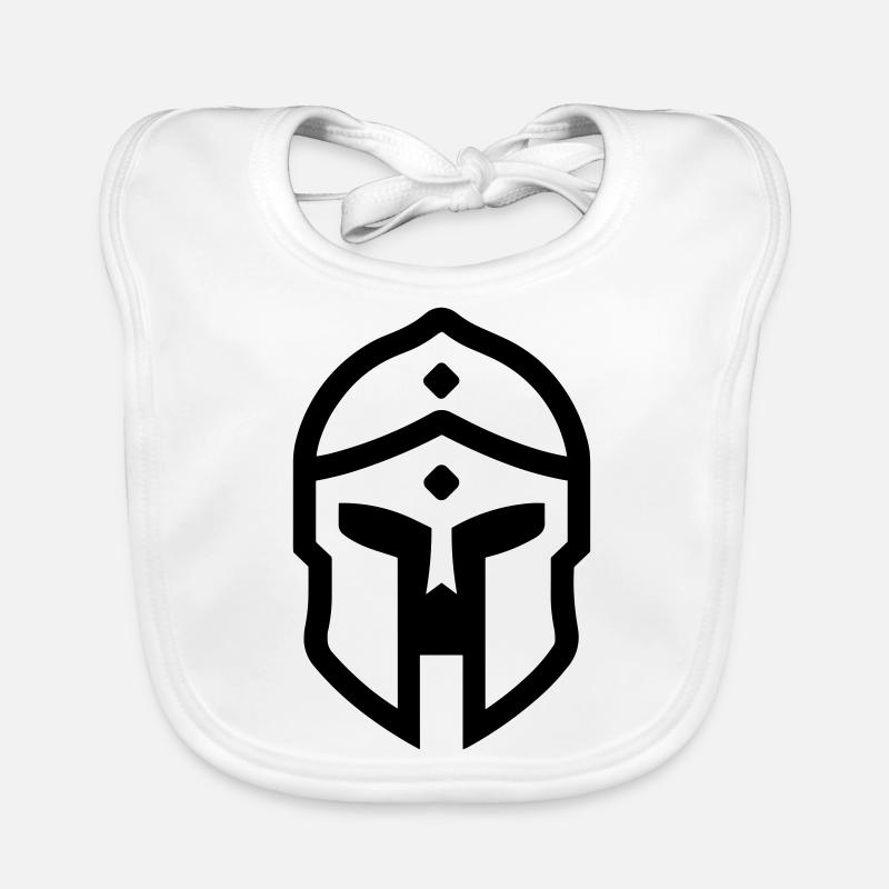 Sparta Spartan Warrior Organic Baby Bibs