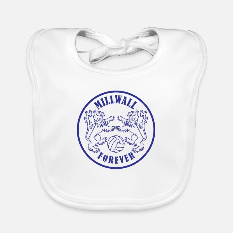 Millwall Forever Organic Baby Bibs
