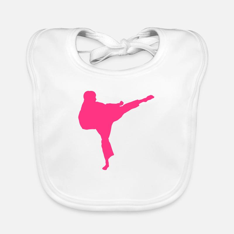 sport de combat Bavoir bio Bébé
