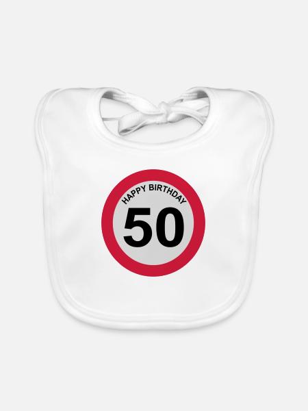 50 - Baby Bio-Lätzchen - Weiß